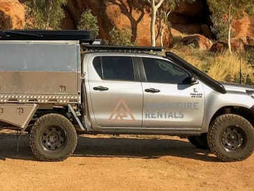 Adventure Rentals Toyota Hilux 4WD Camper, Fahrzeugabbildung