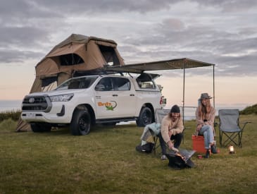 Britz Rentals 4WD Safari Auto, Fahrzeugabbildung