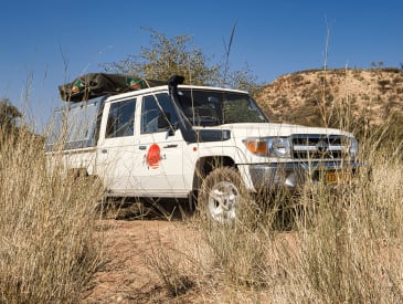 AfriCar Toyota Land Cruiser 2 Pers., Fahrzeugabbildung