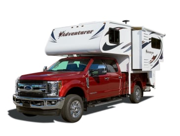 Fraserway RV Truck Camper Slide-Dinette, Fahrzeugabbildung