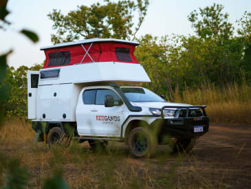 Redsands Campers 2 Personen The Wanderer "Outback" 4WD Camper, Fahrzeugabbildung