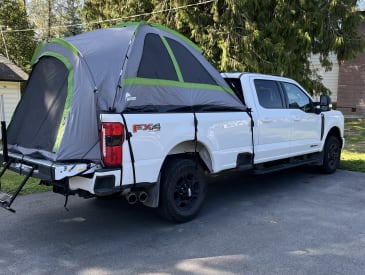 Road Camper Truck mit Zelt, Fahrzeugabbildung