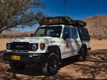 AfriCar Toyota Landcruiser 4x4 CG 4P, Fahrzeugabbildung