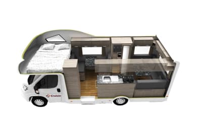 Cruisin Motorhomes Deluxe 6 Bett