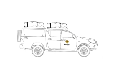Bushlore Toyota Hilux 4 Pers. (HilC4)
