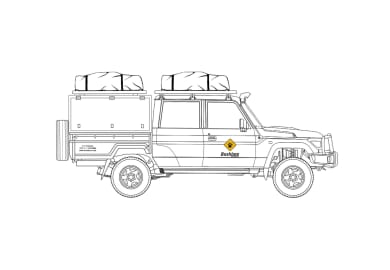 Bushlore Toyota Land Cruiser 4 Pers. (CruC4)