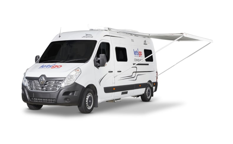 Let's Go Motorhomes Jayco 2 Bett Escape, Fahrzeugabbildung