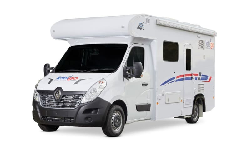 Let's Go Motorhomes Jayco 2 Bett Roamer, Fahrzeugabbildung