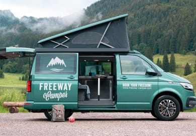 FreewayCamper VW T6.1 California Ocean