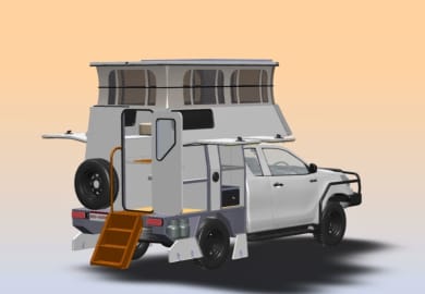 Redsands 2 Personen The Wanderer 4WD Camper