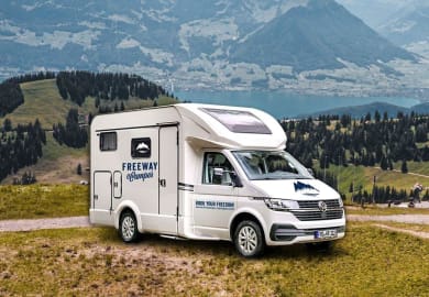 FreewayCamper RV - VW Bulli Wohnmobil für 2