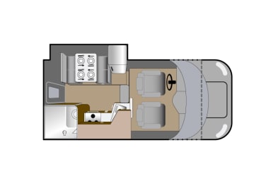 Fraserway Truck Camper Slide-Dinette