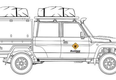 Bushlore Toyota Land Cruiser 4 Pers. Automatik (CruC4A)
