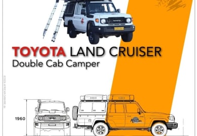 AfriCar Toyota Landcruiser 4x4 ACG 4P