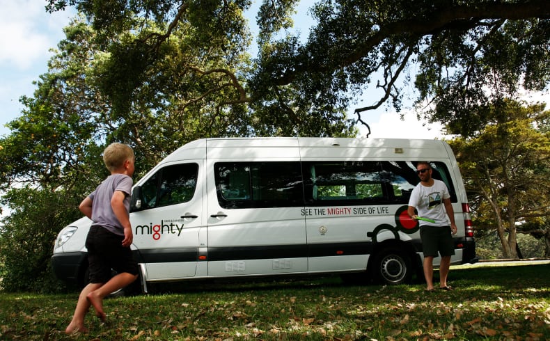 Mighty Campers Deuce Plus, Fahrzeugabbildung