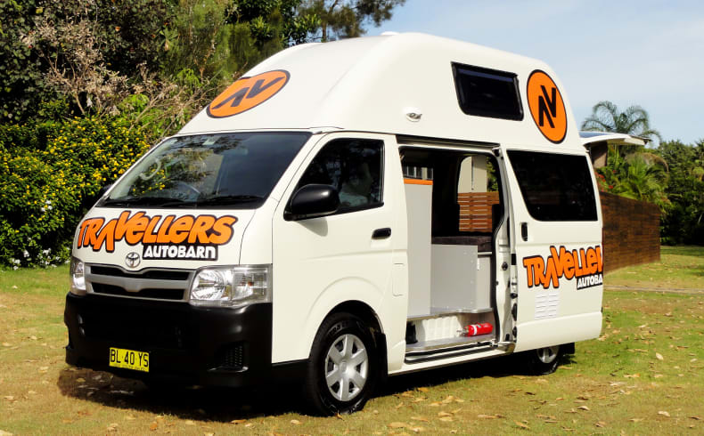 Travellers Autobarn Kuga Campervan, Fahrzeugabbildung