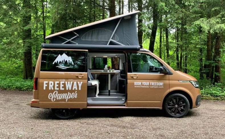 FreewayCamper VW T6.1 California Coast, Fahrzeugabbildung