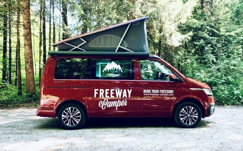 FreewayCamper VW T6.1 California Beach, Fahrzeugabbildung