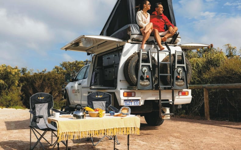 Redsands Campers 2 Personen 4WD Camper, Fahrzeugabbildung