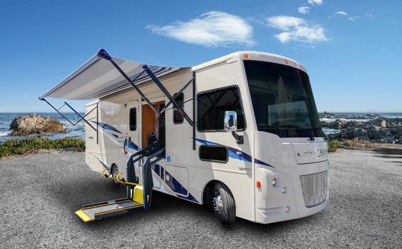 Fraserway RV A-30 Rollstuhlgerechtes Wohnmobil, Fahrzeugabbildung