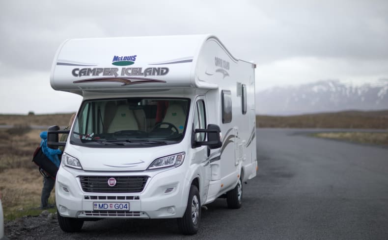 Camper Iceland Motorhome 6 FRIGG, Fahrzeugabbildung