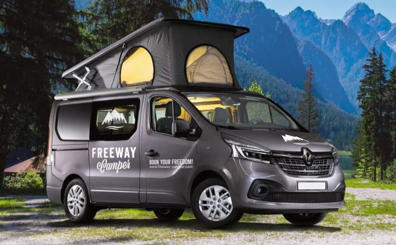 FreewayCamper Renault Camper, Fahrzeugabbildung