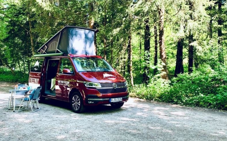 FreewayCamper VW T6.1 California Beach Plus, Fahrzeugabbildung