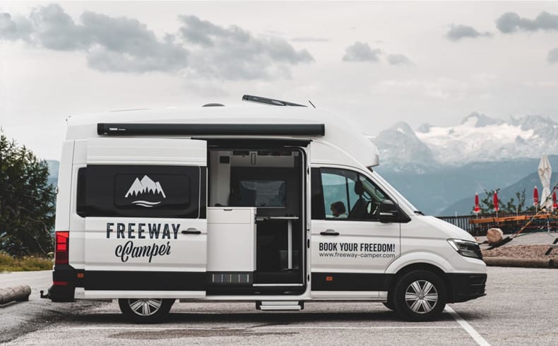 FreewayCamper Campervan 600 - VW Grand California für 2, Fahrzeugabbildung