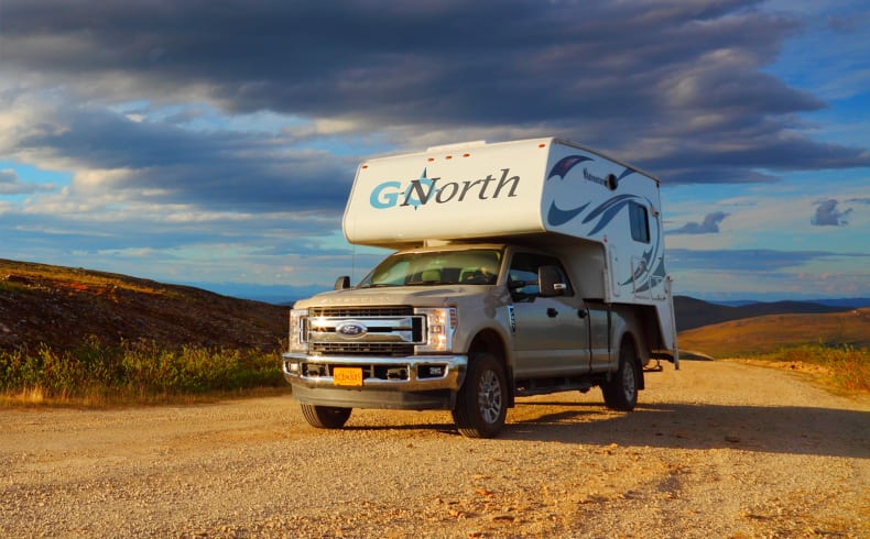 Go North Truck Camper Bronze, Fahrzeugabbildung