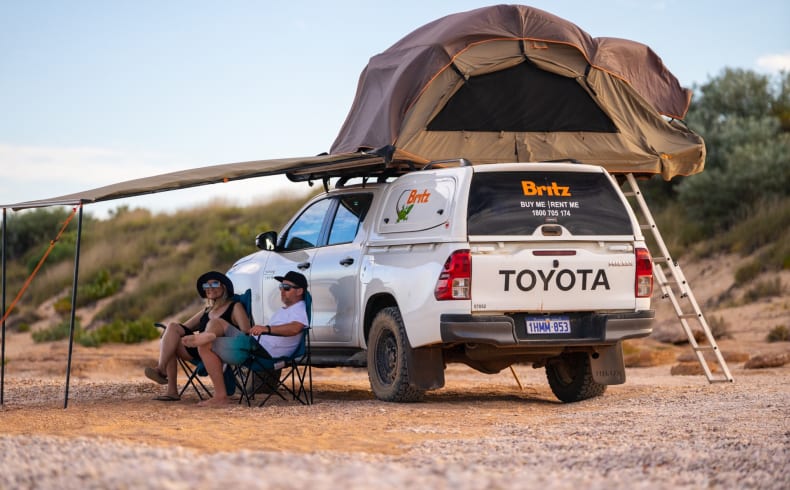 Britz Rentals 4WD Safari Auto, Fahrzeugabbildung