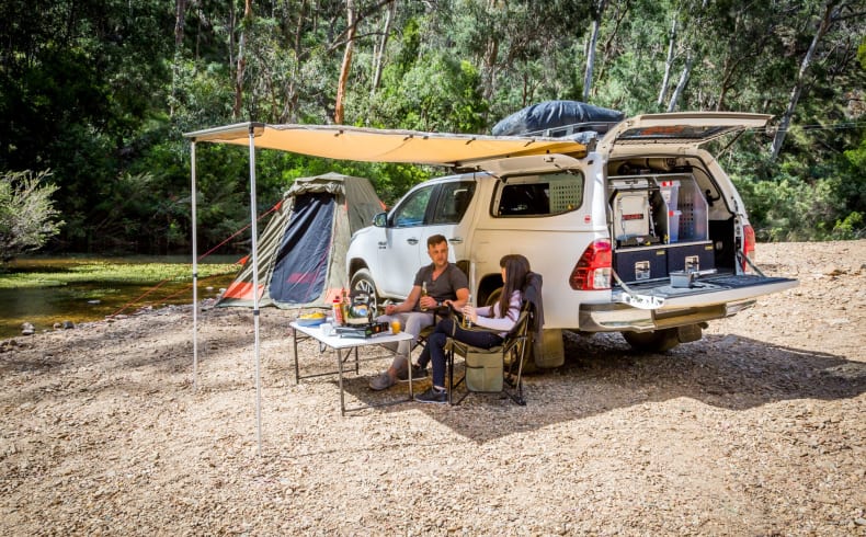 Britz Rentals 4WD Outback, Fahrzeugabbildung