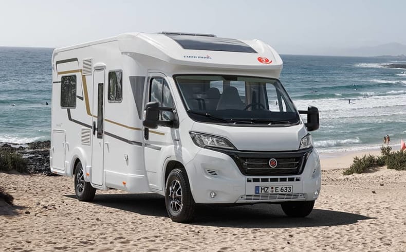 DRM Deutsche Reisemobil Vermietung Classic Extra K2, Fahrzeugabbildung