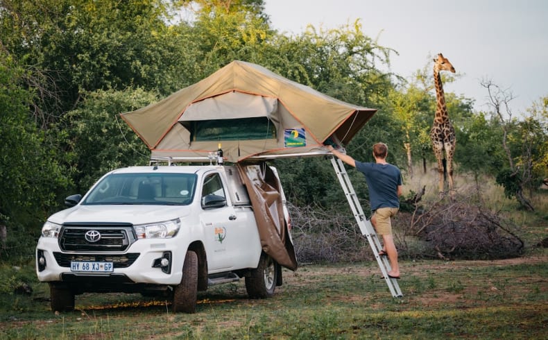 Britz 4x4 Rentals Toyota Single Cab (SE), Fahrzeugabbildung