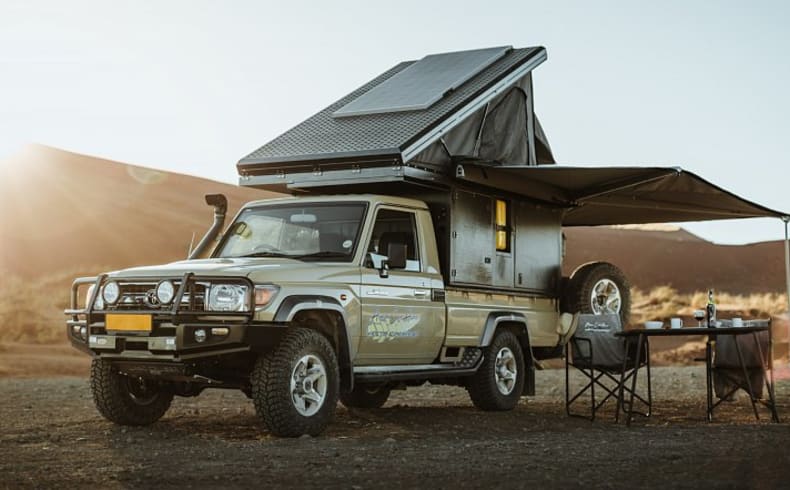 Asco Car Hire Toyota Landcruiser SC 2.8 4WD 2P L, Fahrzeugabbildung