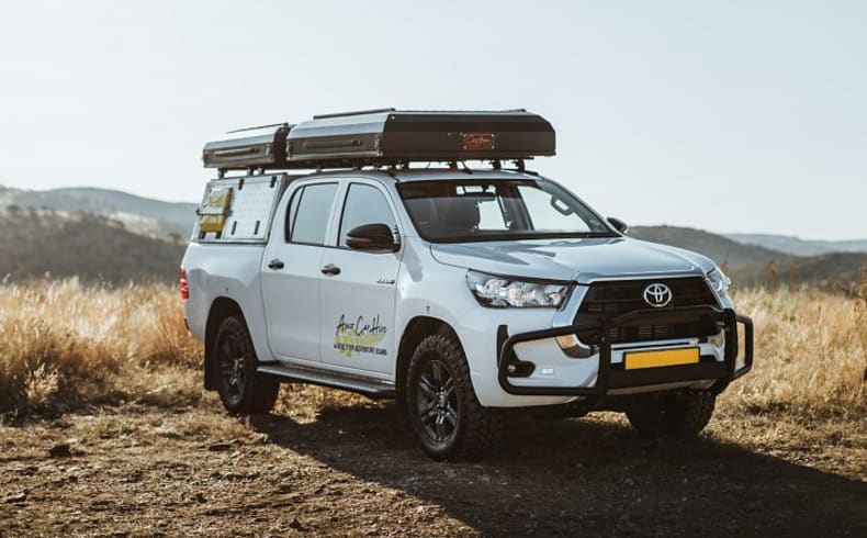 Asco Car Hire Toyota Hilux DC 4 Pers. (T), Fahrzeugabbildung