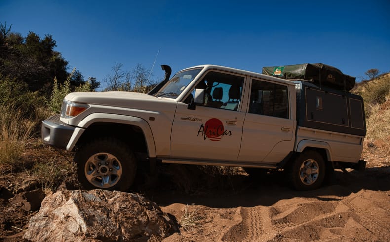 AfriCar Toyota Landcruiser 4x4 C 4P, Fahrzeugabbildung