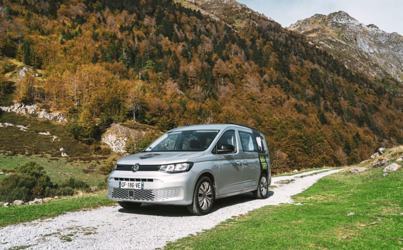 Blacksheep Campervan Mini Caddy, Fahrzeugabbildung