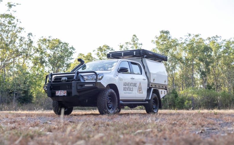 Adventure Rentals Toyota Hilux 4WD Camper, Fahrzeugabbildung