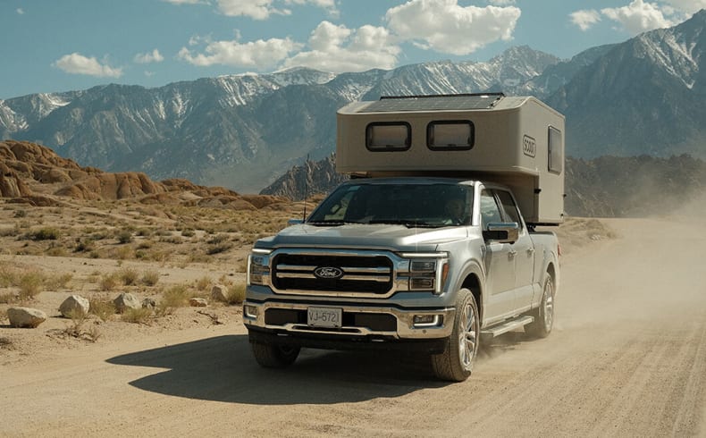 Fraserway RV Truck Camper Scout, Fahrzeugabbildung