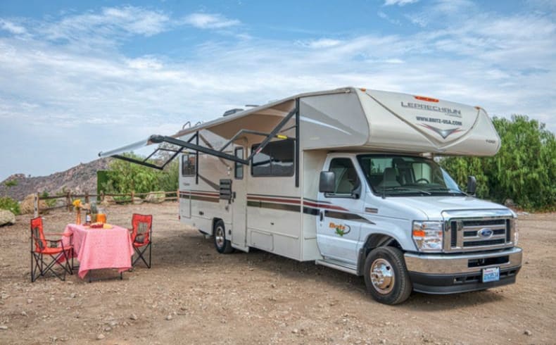 Britz Rentals 4-Bett Motorhome, Fahrzeugabbildung