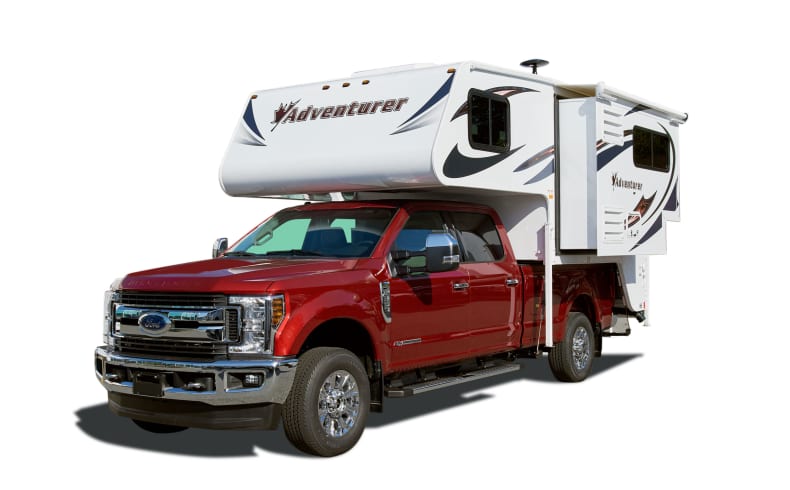 Fraserway RV Truck Camper Slide-Dinette, Fahrzeugabbildung