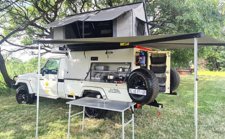 Bushlore Toyota Land Cruiser Bushcamper Automatik (CruCAMA), Fahrzeugabbildung