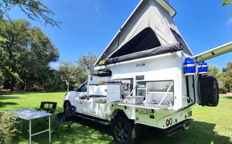 Bushlore Toyota Hilux Bushcamper 2 Pers. (HilCAM2), Fahrzeugabbildung