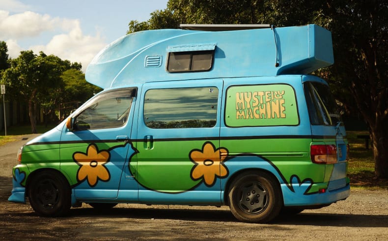 Campervan Village Mystery Machine 2-Seater Hightop, Fahrzeugabbildung