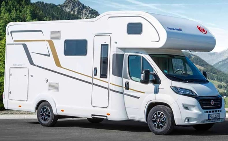 DRM Deutsche Reisemobil Vermietung Family Prime F5, Fahrzeugabbildung