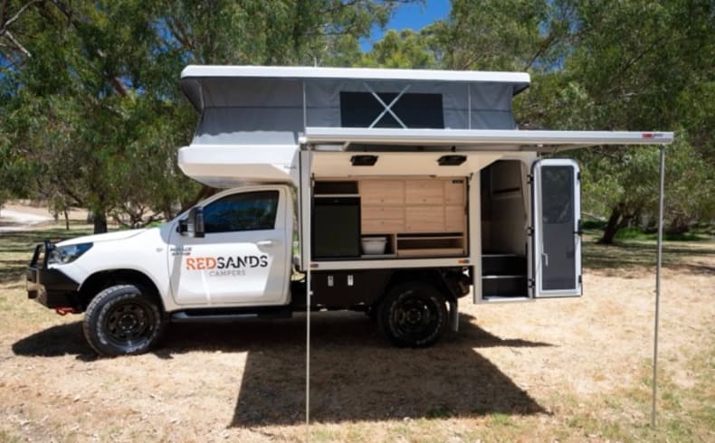 Redsands Campers 2 Personen The Wanderer Luxe, Fahrzeugabbildung