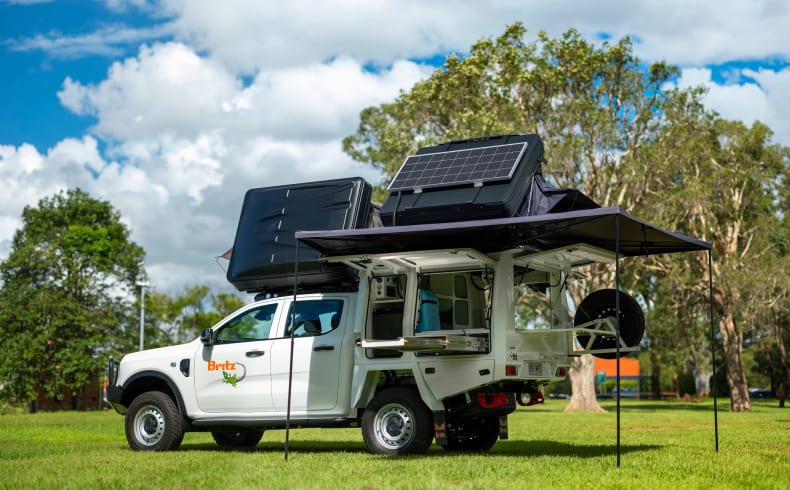 Britz Rentals 4WD Warrior, Fahrzeugabbildung