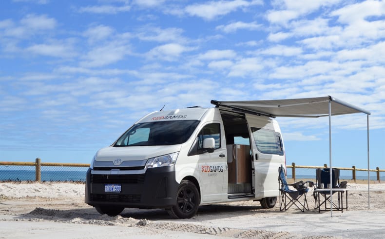 Redsands Campers 2 Personen Cruiser 2WD, Fahrzeugabbildung