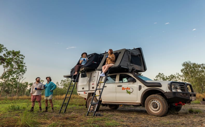 Britz Rentals 4WD Warrior, Fahrzeugabbildung